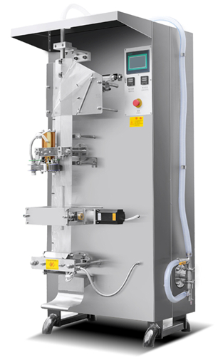 Máquina automática de envasado de líquidos SJ-ZF1000: gran volumen, con fabricación y sellado de bolsas