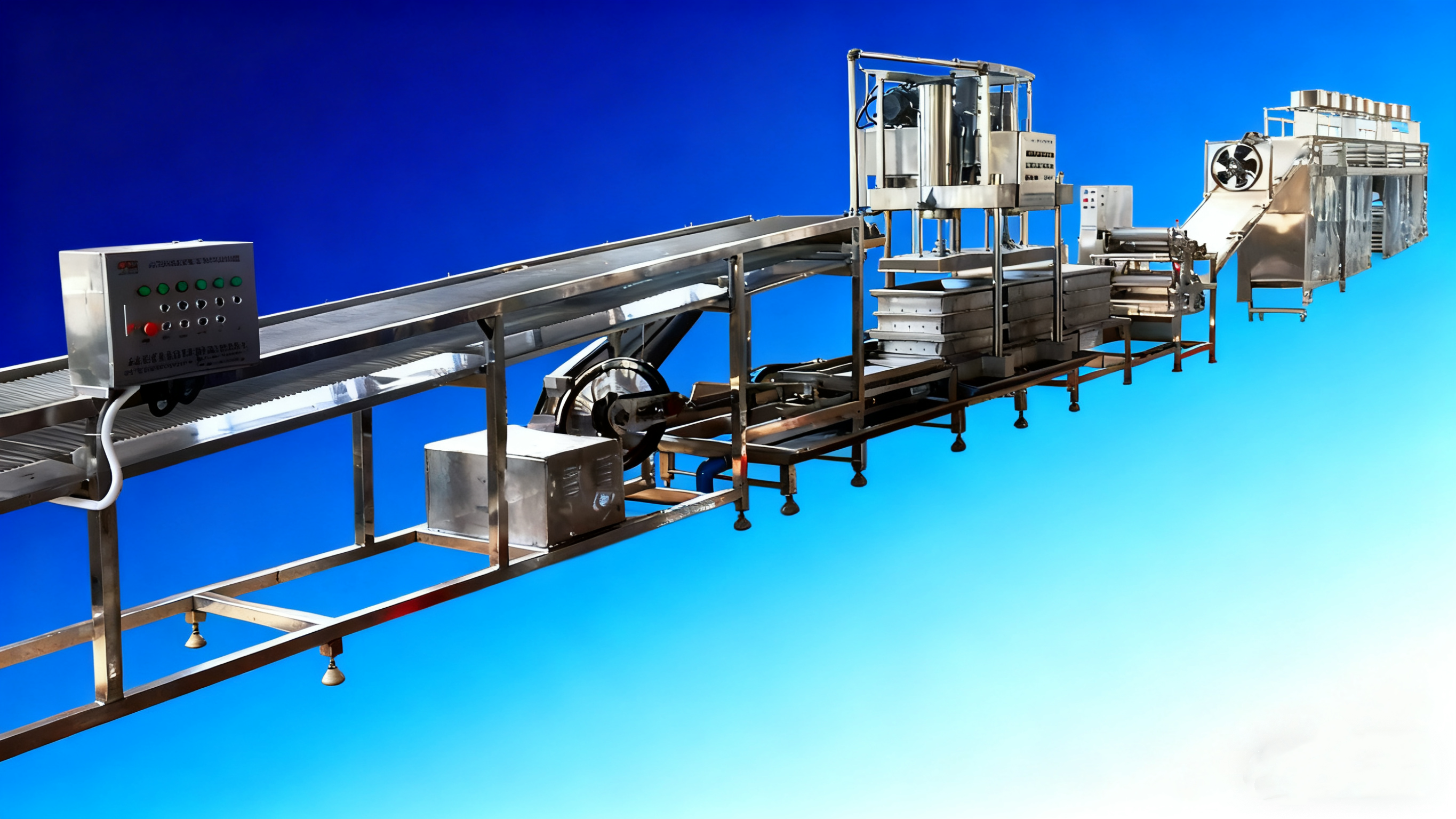 China que fabrica la línea de producción de piel de tofu que hace la máquina del equipo