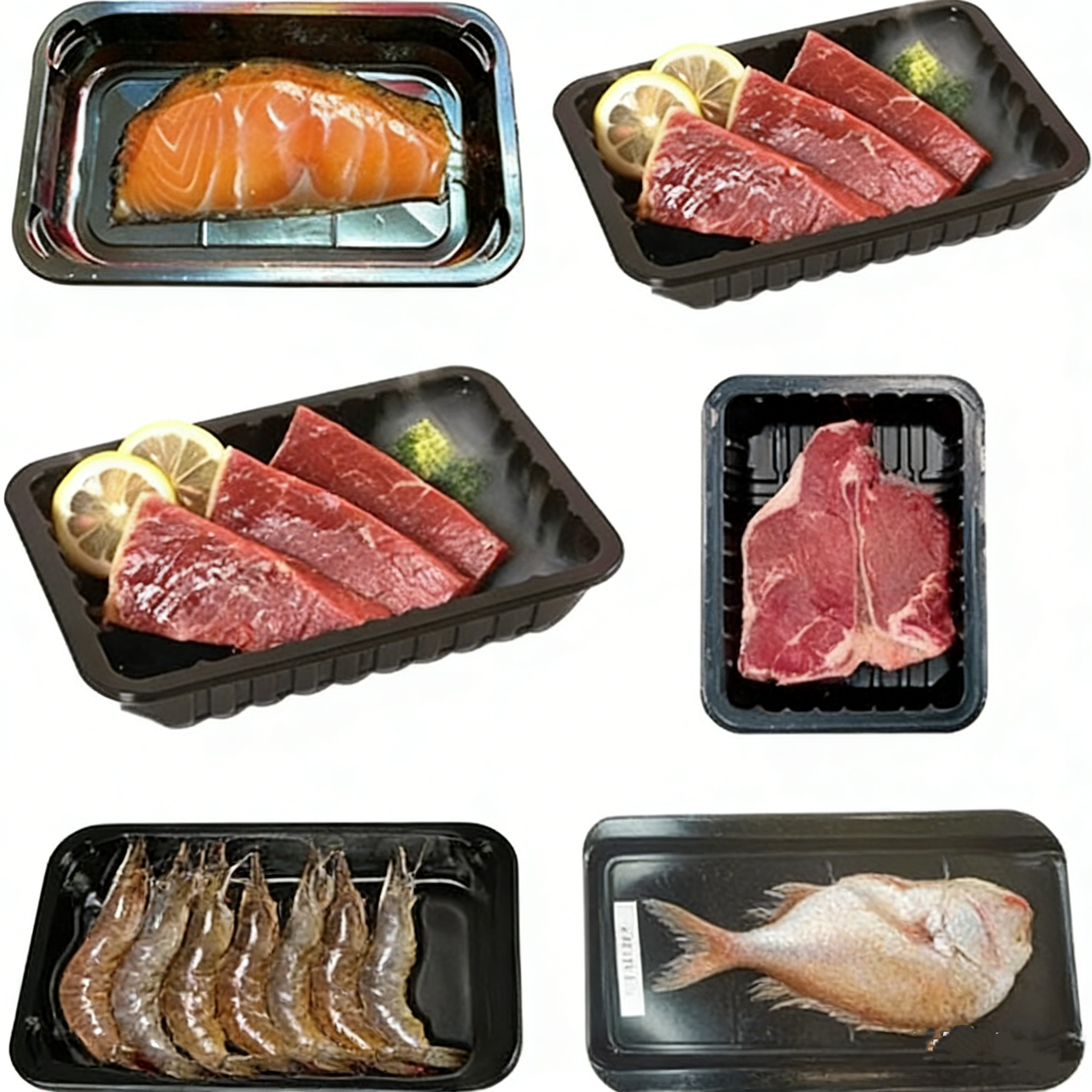 Máquina semiautomática de envasado superficial y de atmósfera modificada para conservación de alimentos