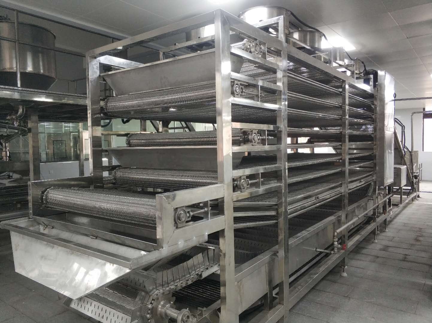 CT-ZDDG-450 Línea de producción automática de tofu seco a mediana escala